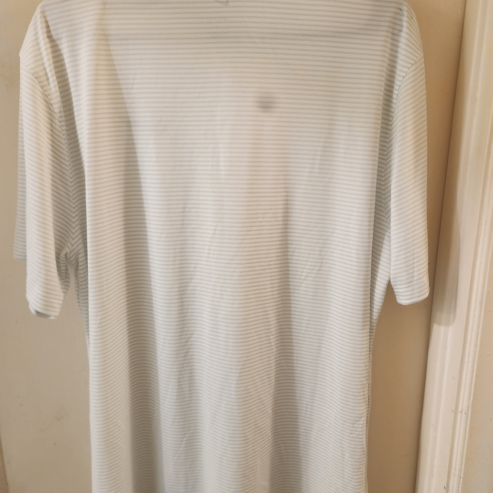 Nike Men's Polo with Subtle Stripes - Picture 3 of 4